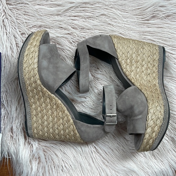 Stuart Weitzman 'Soho Gal' Espadrille Platform Sz 9.5 - Picture 12 of 16